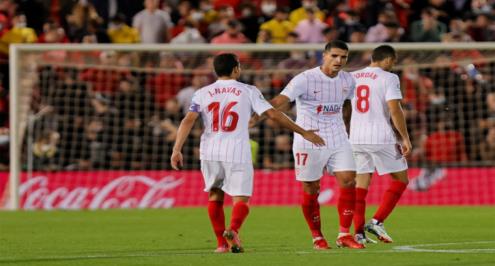 أشبيلية يتصدر الليجا مؤقتا بالتعادل أمام مايوركا (فيديو)